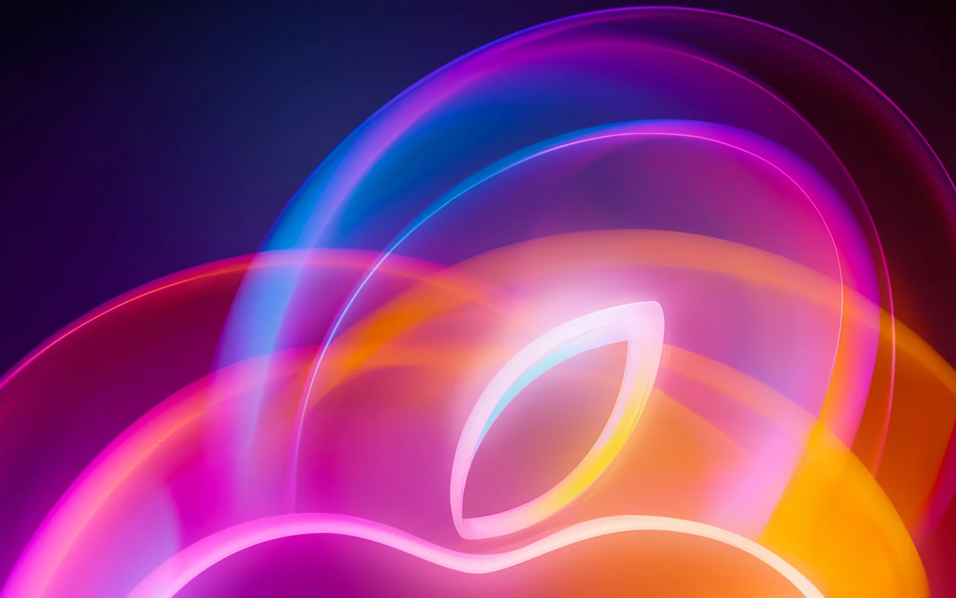 Apple发布会、iMac炫彩渐变光效，幻彩流体 4K 抽象壁纸