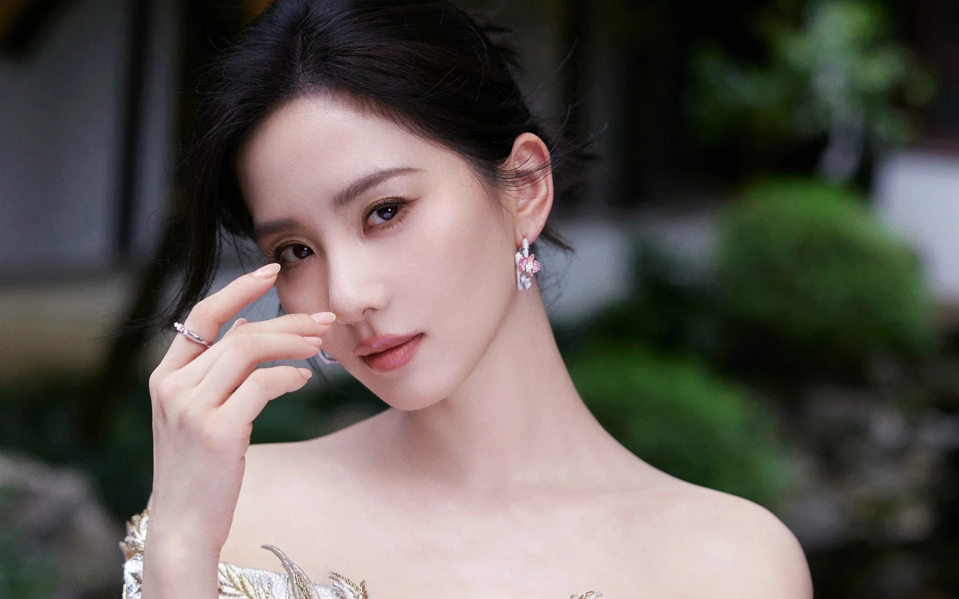 刘诗诗，粉钻清辉 4K 写真壁纸