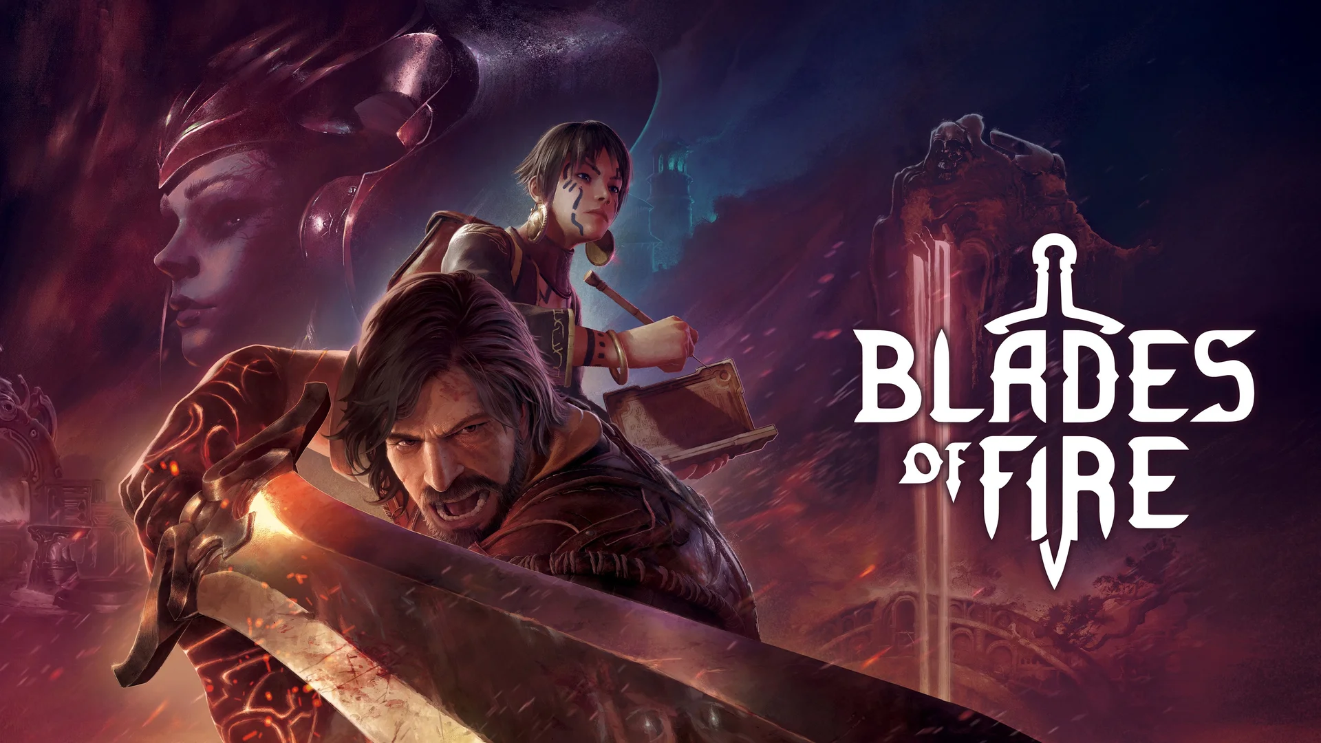 《Blades of Fire》战刃群像 4K 游戏壁纸 硬核热血感奇幻冒险场景桌面背景