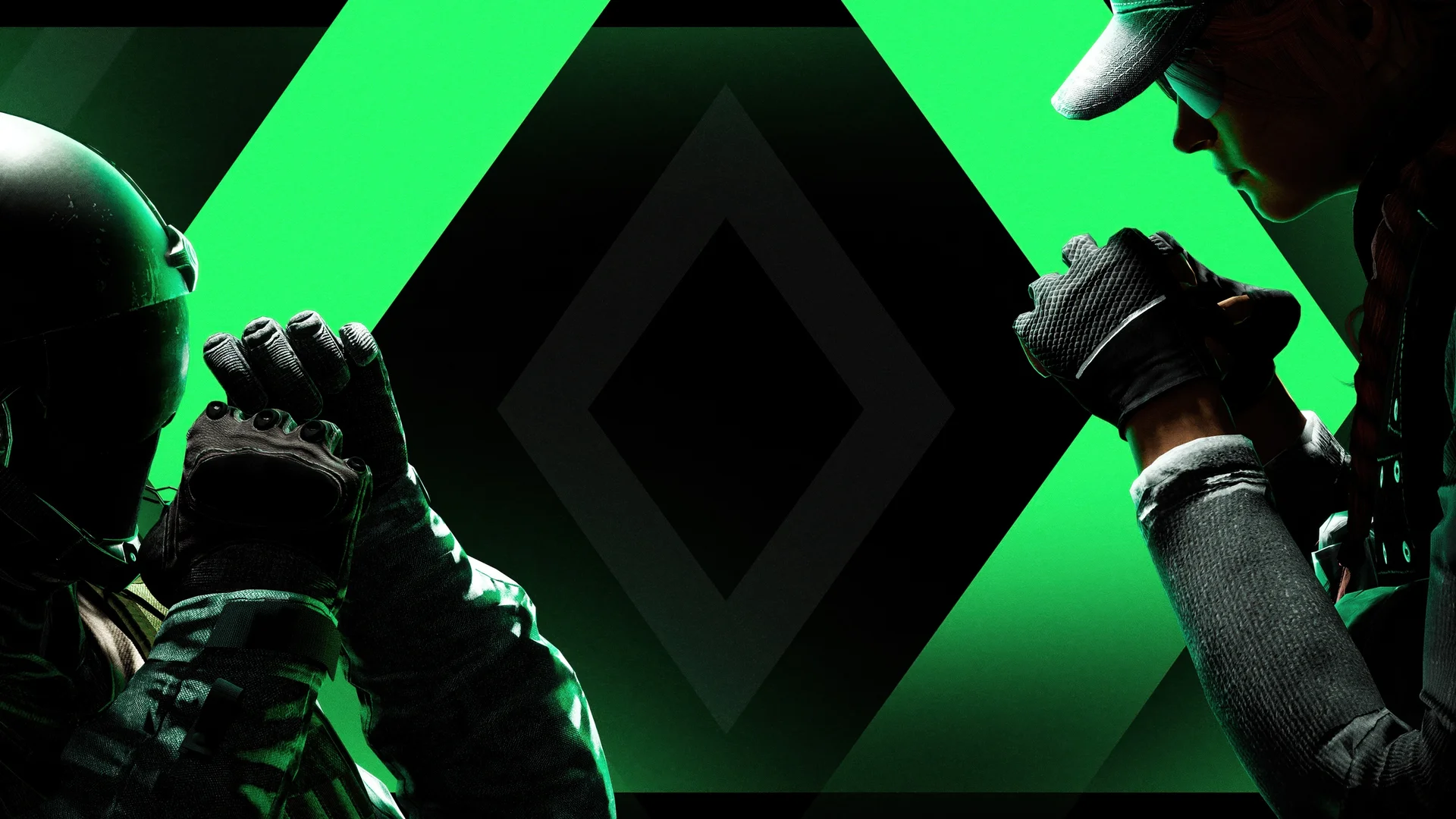 《彩虹六号》，对峙锋芒 4K 游戏海报壁纸