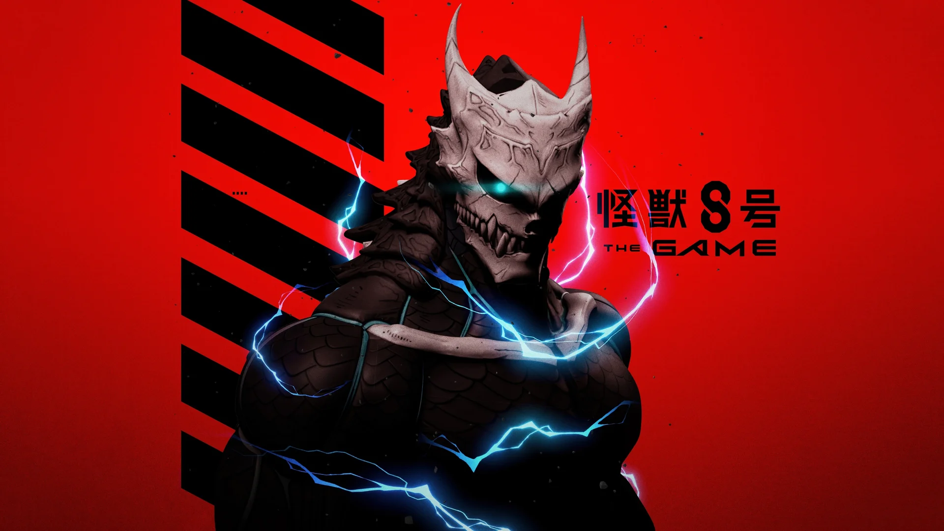 《怪兽 8 号 THE GAME》，雷铠破界 4K 游戏海报壁纸