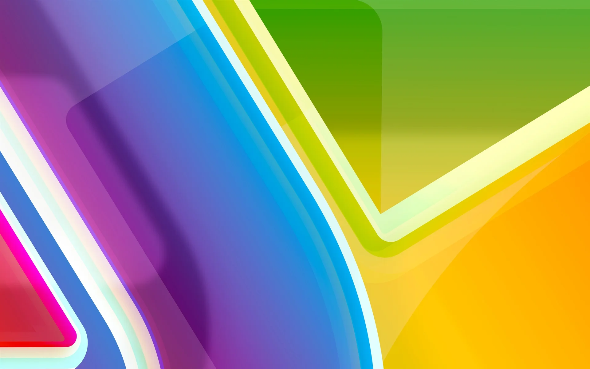 MacBook，iOS，背景彩虹幻流，炫彩叠影 4K 抽象壁纸4K壁纸_4K背景