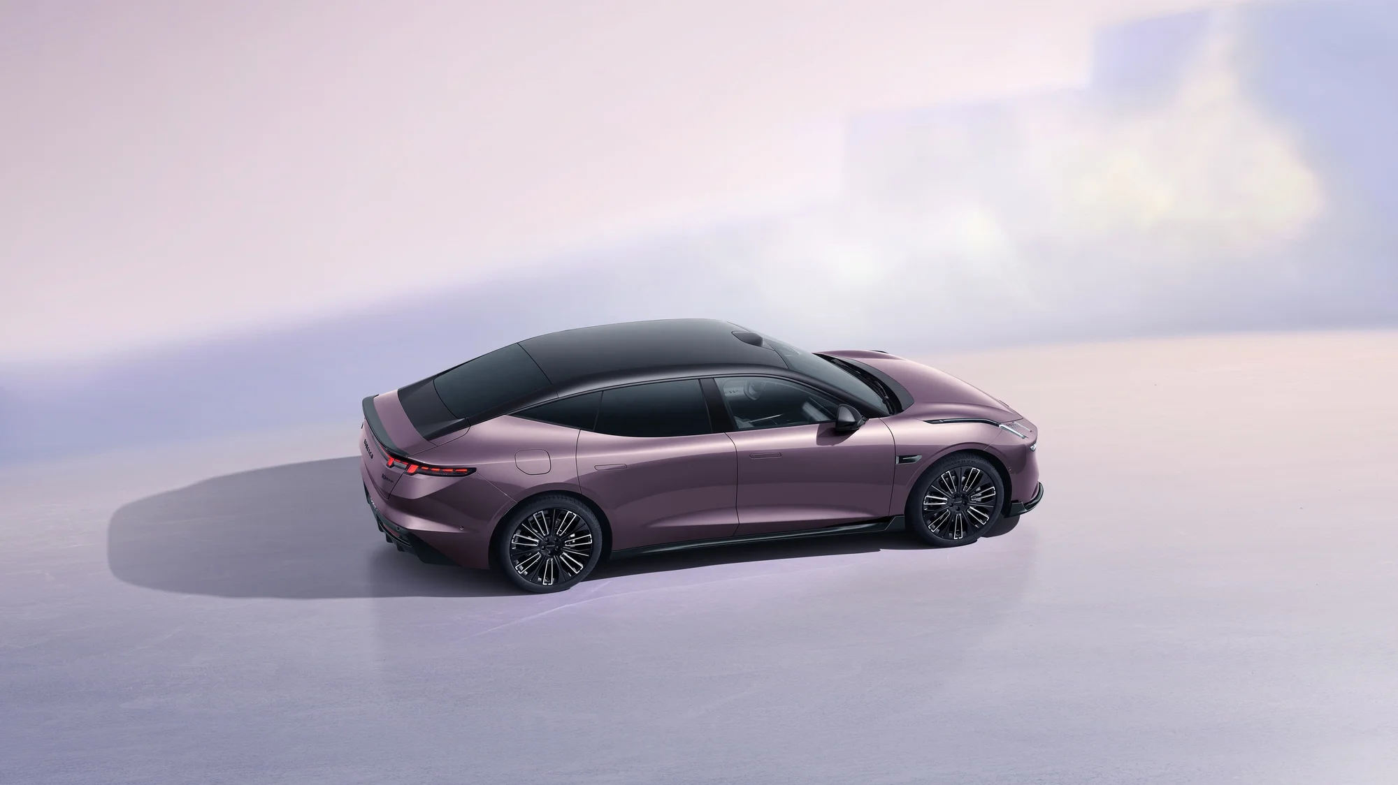 极氪 007,紫影流光 4K 纯电轿跑官方官图壁纸4K壁纸_4K汽车