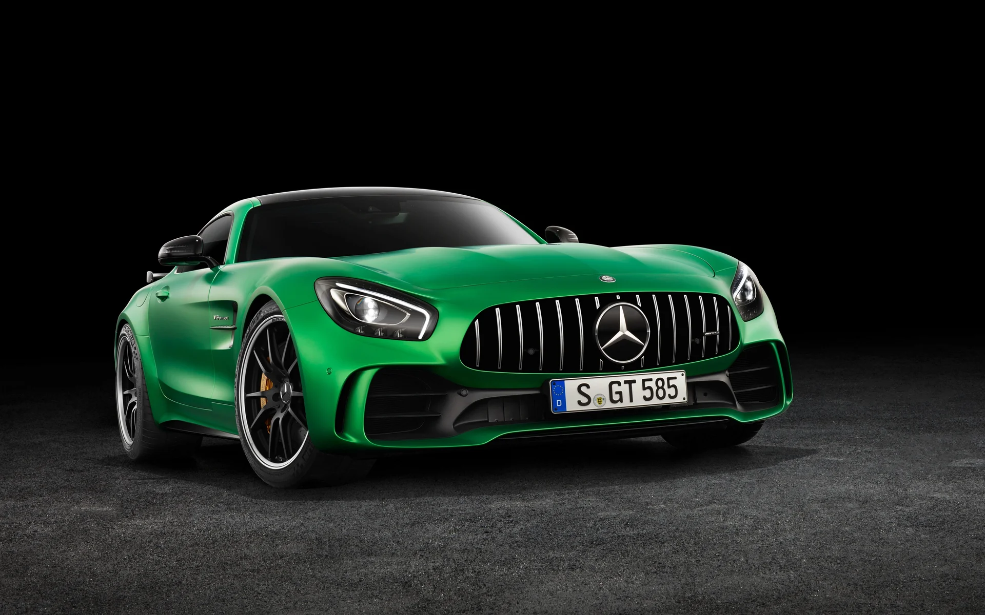 AMG GT R,绿魔锋芒 4K 性能跑车官图壁纸4K壁纸_4K汽车
