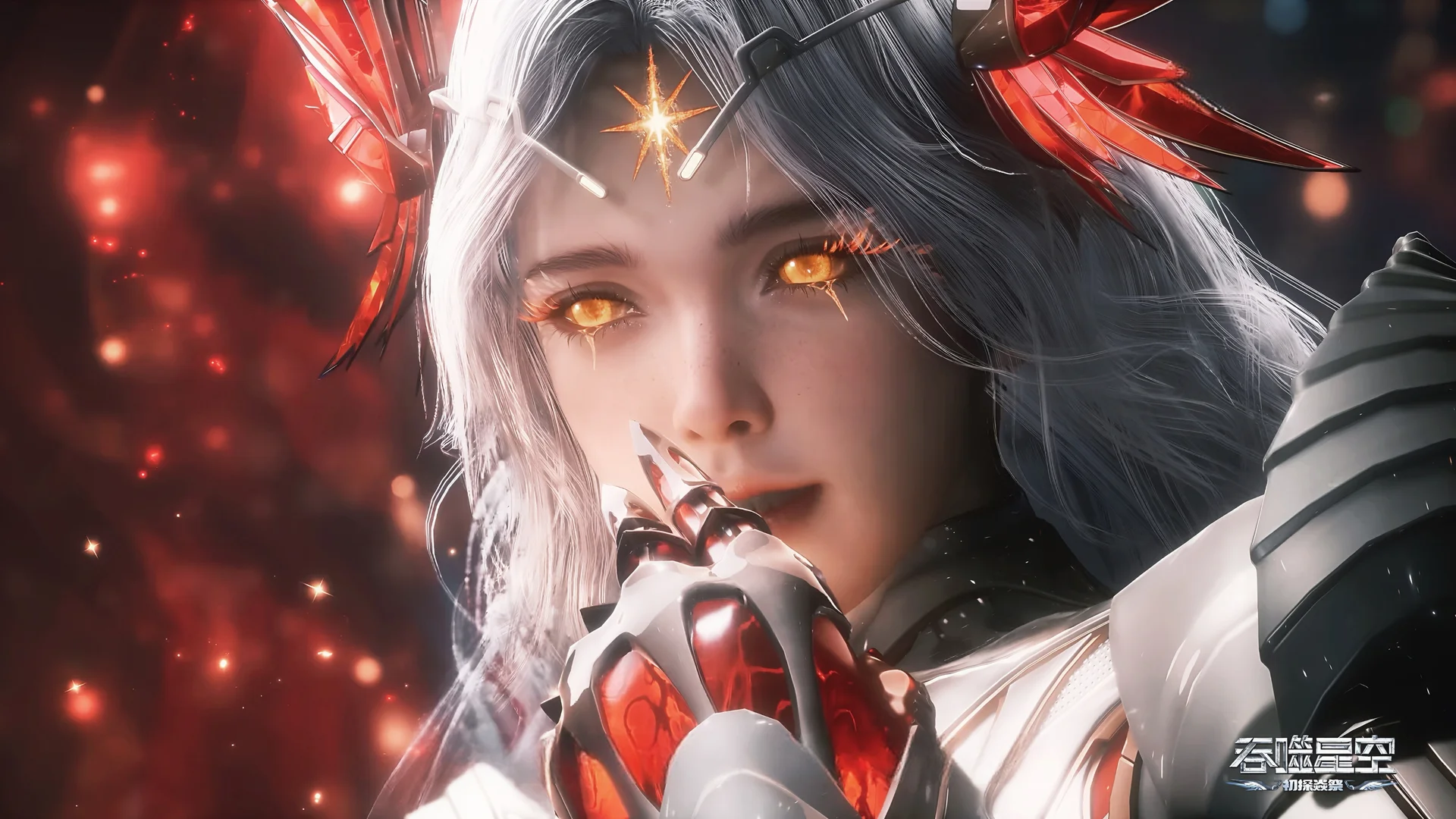 星焰战姬，《吞噬星空》星幻王角色 4K 插画壁纸