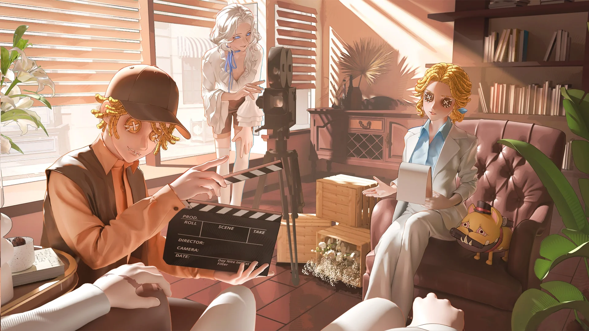 片场纪事，《第五人格》片场风 4K 插画壁纸